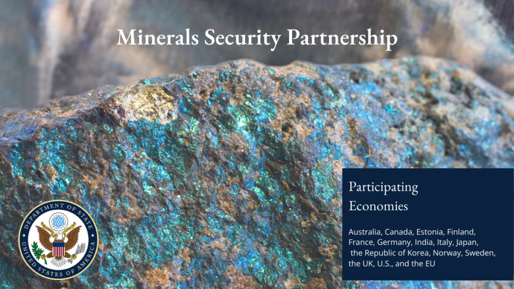 Minerals Security Partnership (MSP)