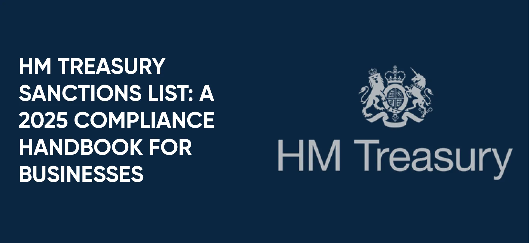 The UK Sanctions List