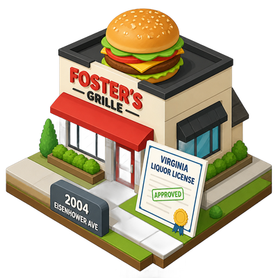 Maryland burger chain Foster's Grille gets Virginia ABC license for Alexandria location