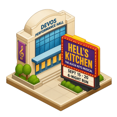 Hell's Kitchen opens six-night run at DeVos Performance Hall in Grand Rapids