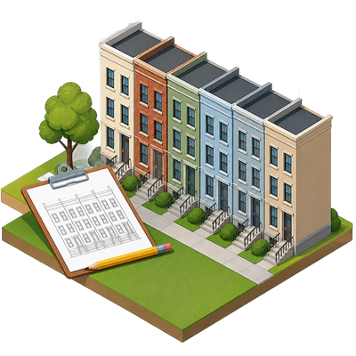 Alexandria weighs five townhouses in Parker-Gray historic district