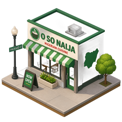 O So Naija licensed to open in Detroit's Packard Street corridor