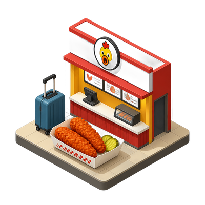 Dave's Hot Chicken opens first East Coast airport location at Logan
