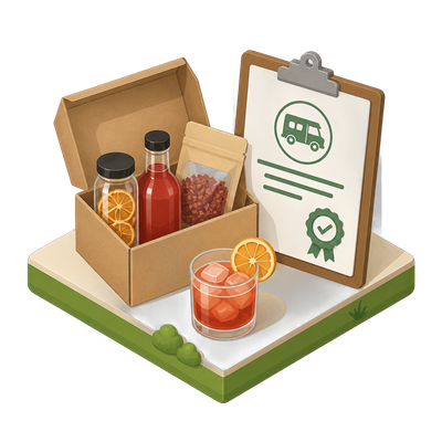 Saint Paul cocktail kit maker gets mobile food handler license