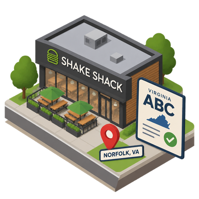 Shake Shack receives ABC license for first Norfolk location